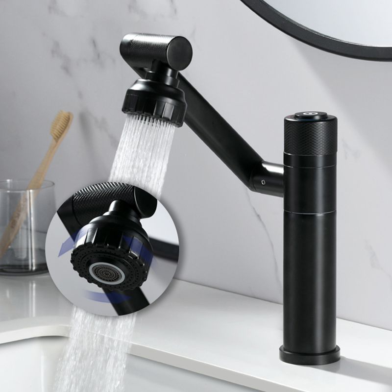 Modern Vessel Faucet Stainless Steel Single Handle Bendable Vessel Faucet Clearhalo 'Accueil' 'Amélioration Domiciliaire' 'bathroom_sink_faucets' 'Ensembles de Lavabo & de Robinet de Toilette' 'home_improvement' 'home_improvement_bathroom_sink_faucets' 'Robinet de Lavabo de Salle de Bain' 'Rénovation et Équipement de Salle de Bain' 1200x1200_3cd3640e-eeaa-457b-bd92-66c69988ecc2