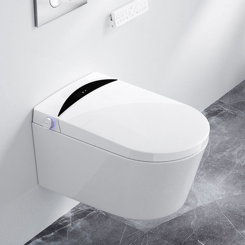 Modern Concealed Tank Toilet Skirted ABS Wall Mount Flush Toilet with Seat Clearhalo 'Bathroom Remodel & Bathroom Fixtures' 'Home Improvement' 'home_improvement' 'home_improvement_toilets' 'Toilets & Bidets' 'Toilets' 1200x1200_3cd9c610-170a-4ac4-b8d9-11bf1e652e70