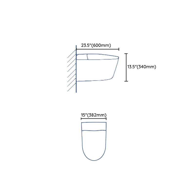 Contemporary Elongated Wall Hung Toilet Set with Temperature Control Clearhalo 'Bathroom Remodel & Bathroom Fixtures' 'Bidets' 'Home Improvement' 'home_improvement' 'home_improvement_bidets' 'Toilets & Bidets' 1200x1200_3d1e53de-9651-45f2-a3ac-417d12ca5622