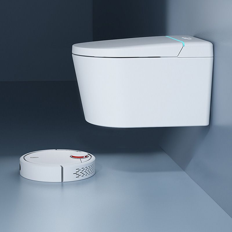 Contemporary White Floor Standing Bidet/Wall Hung Toilet Set Clearhalo 'Bathroom Remodel & Bathroom Fixtures' 'Bidets' 'Home Improvement' 'home_improvement' 'home_improvement_bidets' 'Toilets & Bidets' 1200x1200_3d350e5a-c292-45a0-b8e7-837188b50ce3