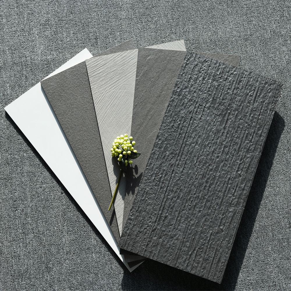 Gray Tone Singular Tile Stone Appearance Straight Edge Rectangular Wall Tile Clearhalo 'Floor Tiles & Wall Tiles' 'floor_tiles_wall_tiles' 'Flooring 'Home Improvement' 'home_improvement' 'home_improvement_floor_tiles_wall_tiles' Walls and Ceiling' 1200x1200_3d71463e-854a-4982-9e57-6ce1d90d07eb