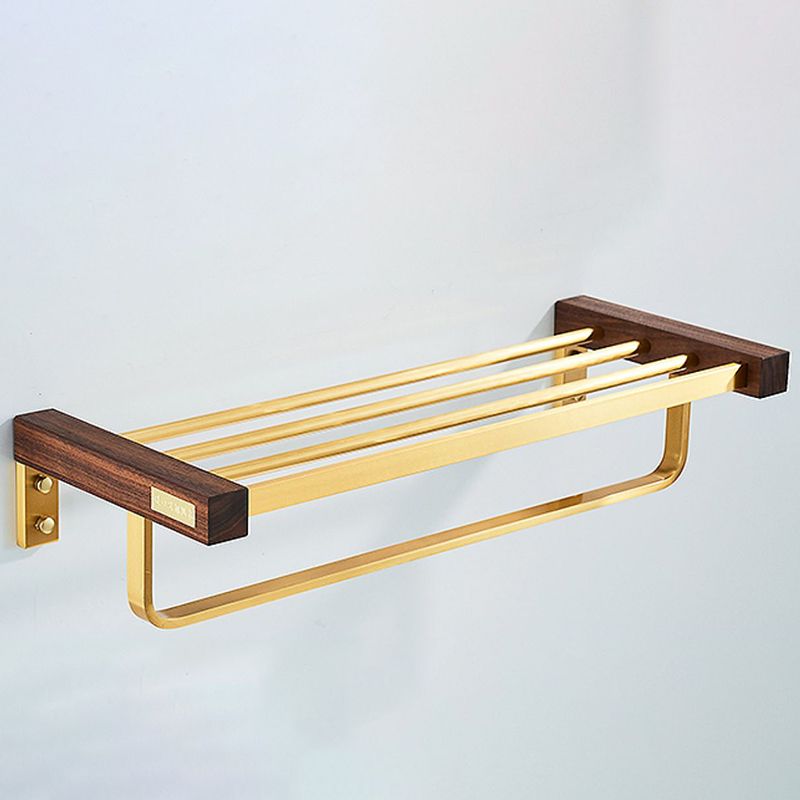 Modern Gold Bath Hardware Set Bath Shelf Paper Holder Bathroom Accessory Set Clearhalo 'Bathroom Hardware Sets' 'Bathroom Hardware' 'Bathroom Remodel & Bathroom Fixtures' 'bathroom_hardware_sets' 'Home Improvement' 'home_improvement' 'home_improvement_bathroom_hardware_sets' 1200x1200_3d99f8ba-2736-445e-ac96-d0ec73573bb0