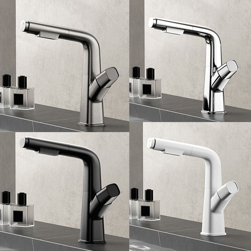 Contemporary Style Faucets Widespread Knob Handles Faucets for Bathroom Clearhalo 'Bathroom Remodel & Bathroom Fixtures' 'Bathroom Sink Faucets' 'Bathroom Sinks & Faucet Components' 'bathroom_sink_faucets' 'Home Improvement' 'home_improvement' 'home_improvement_bathroom_sink_faucets' 1200x1200_3e2886fd-2712-4af4-874d-67690fb7bd3e