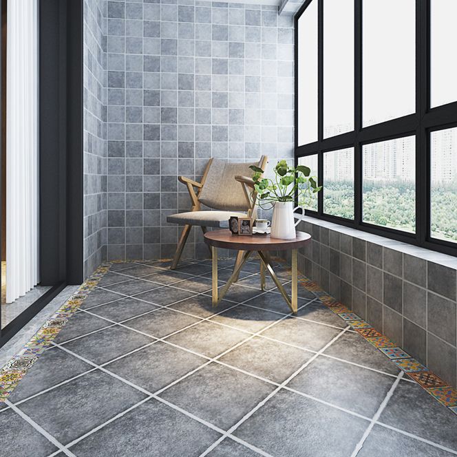 Traditional Style Floor Tile Straight Edge Square Singular Tile Clearhalo 'Floor Tiles & Wall Tiles' 'floor_tiles_wall_tiles' 'Flooring 'Home Improvement' 'home_improvement' 'home_improvement_floor_tiles_wall_tiles' Walls and Ceiling' 1200x1200_3e4bba70-5167-4dc1-b931-1e2f7d019c7e