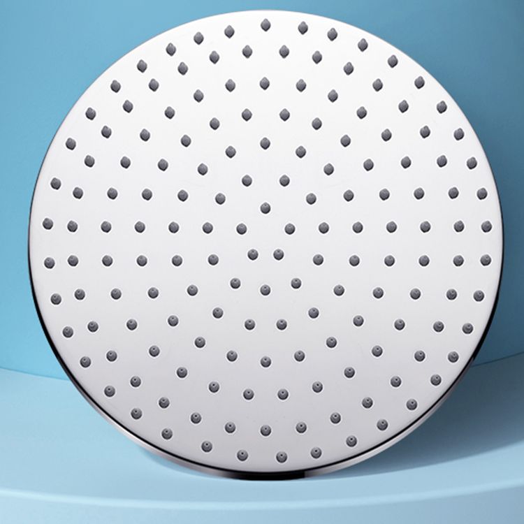 Metal Shower Head Combo Contemporary Round Fixed Shower Head for Bathroom Clearhalo 'Bathroom Remodel & Bathroom Fixtures' 'Home Improvement' 'home_improvement' 'home_improvement_shower_heads' 'Shower Heads' 'shower_heads' 'Showers & Bathtubs Plumbing' 'Showers & Bathtubs' 1200x1200_3f0d7f0d-835d-49dd-bada-3df9b4154950