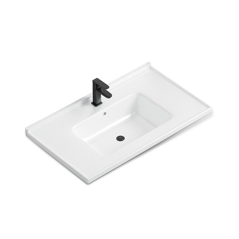 Modern Rectangular Bathroom Vanity Metal Frame Single-Sink Sink Vanity Clearhalo 'Bathroom Remodel & Bathroom Fixtures' 'Bathroom Vanities' 'bathroom_vanities' 'Home Improvement' 'home_improvement' 'home_improvement_bathroom_vanities' 1200x1200_3f53cc1a-318c-4aa6-b84d-ee7d07c70f77