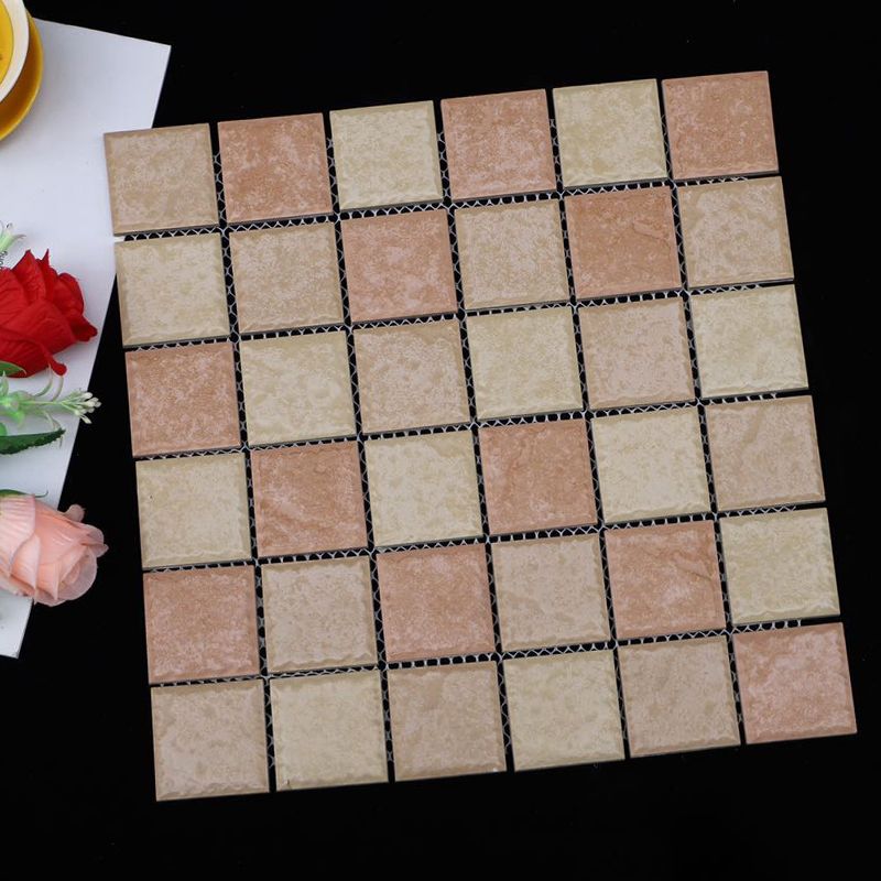 Grid Mosaic Sheet Wall & Floor Tile Mixed Material Outdoor Wall Tile Clearhalo 'Floor Tiles & Wall Tiles' 'floor_tiles_wall_tiles' 'Flooring 'Home Improvement' 'home_improvement' 'home_improvement_floor_tiles_wall_tiles' Walls and Ceiling' 1200x1200_3fbdac95-bd3c-4de5-8616-d7f69a031958