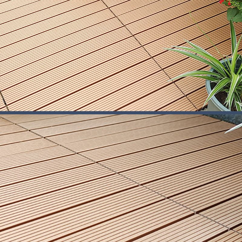 Polypropylene Deck Tile Kit 4-Slat Interlocking Patio Tiles Outdoor Patio Clearhalo 'Home Improvement' 'home_improvement' 'home_improvement_outdoor_deck_tiles_planks' 'Outdoor Deck Tiles & Planks' 'Outdoor Flooring & Tile' 'Outdoor Remodel' 'outdoor_deck_tiles_planks' 1200x1200_4004afa0-afbc-4028-a894-f12131ec7e3e