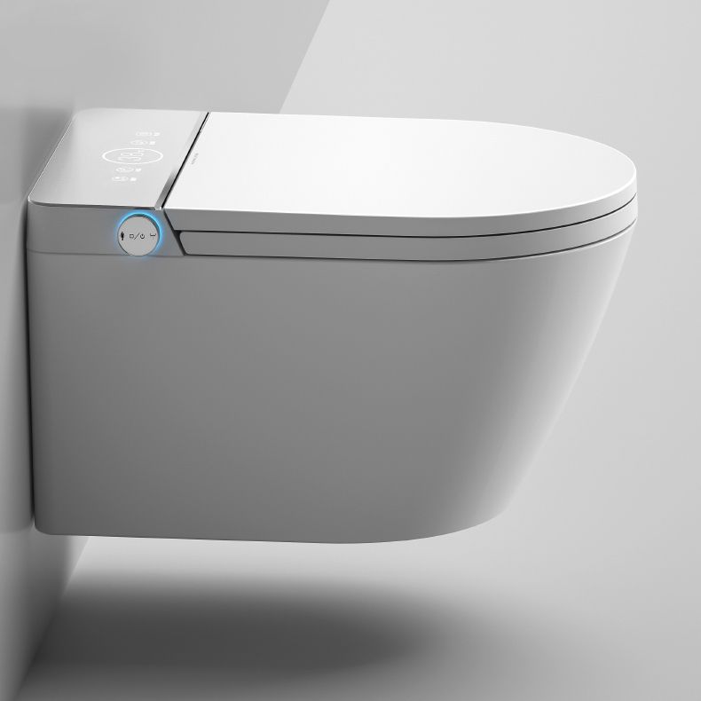 Dual Flush Wall Hung Toilet Set Elongated Wall Mounted Bidet Clearhalo 'Bathroom Remodel & Bathroom Fixtures' 'Bidets' 'Home Improvement' 'home_improvement' 'home_improvement_bidets' 'Toilets & Bidets' 1200x1200_402cf279-7f8b-433d-aa58-66debc37f161