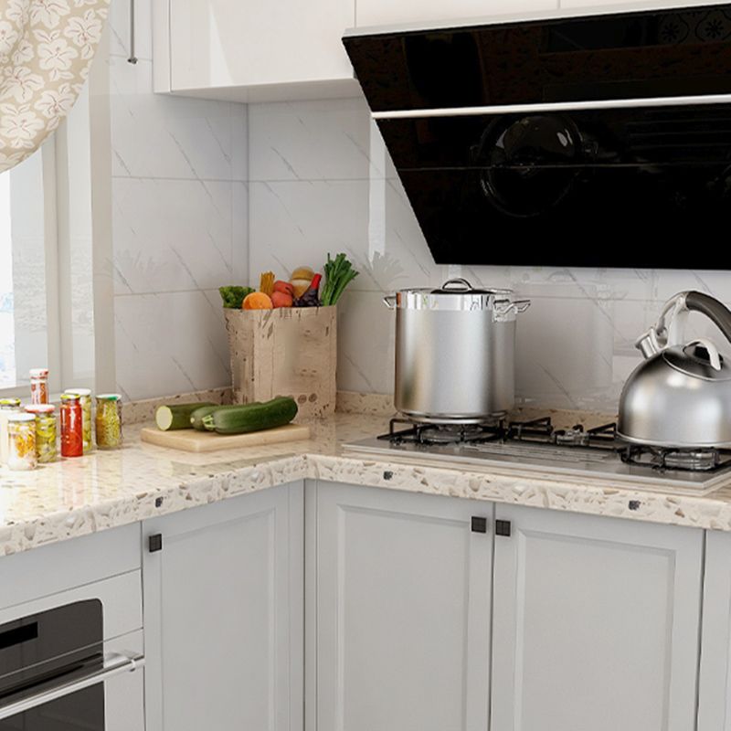 Classical Kitchen Backsplash Tile Plaid Pattern Peel and Stick Backsplash Tile Clearhalo 'Flooring 'Home Improvement' 'home_improvement' 'home_improvement_peel_stick_blacksplash' 'Peel & Stick Backsplash Tile' 'peel_stick_blacksplash' 'Walls & Ceilings' Walls and Ceiling' 1200x1200_40f53611-2231-41c4-b8e7-3928f0a4a6eb