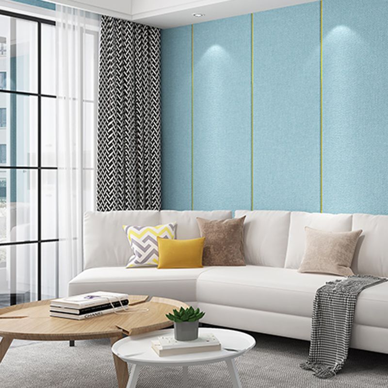 Modern Wall Panel Upholstered Glue down Soundproof Indoor Wall Ceiling Clearhalo 'Flooring 'Home Improvement' 'home_improvement' 'home_improvement_wall_paneling' 'Wall Paneling' 'wall_paneling' 'Walls & Ceilings' Walls and Ceiling' 1200x1200_418086ff-5266-494a-8999-c115b951c093