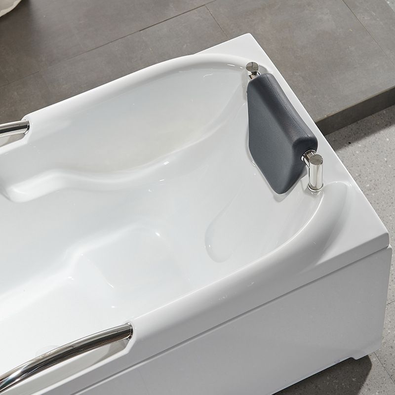 Modern with Faucet Bathtub Bathroom Soaking Rectangular Bath Tub Clearhalo 'Bathroom Remodel & Bathroom Fixtures' 'Bathtubs' 'Home Improvement' 'home_improvement' 'home_improvement_bathtubs' 'Showers & Bathtubs' 1200x1200_41f1f265-299a-4820-8bc6-7a6ac0ffb8ef