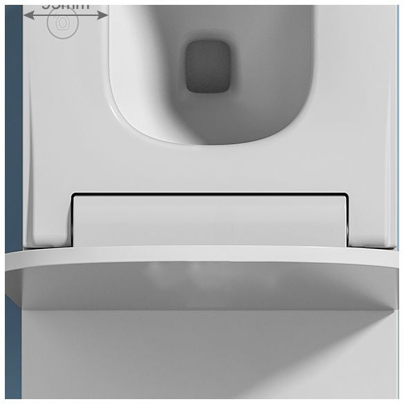 White Smart Toilet Elongated Floor Standing Bidet Remote Control Included Clearhalo 'Bathroom Remodel & Bathroom Fixtures' 'Bidets' 'Home Improvement' 'home_improvement' 'home_improvement_bidets' 'Toilets & Bidets' 1200x1200_42697a49-b150-4d28-8c6a-532da22688b8
