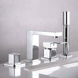 Low Arc Vessel Faucet Solid Color Double Handle Widespread Bathroom Sink Faucet Clearhalo 'Bathroom Remodel & Bathroom Fixtures' 'Bathroom Sink Faucets' 'Bathroom Sinks & Faucet Components' 'bathroom_sink_faucets' 'Home Improvement' 'home_improvement' 'home_improvement_bathroom_sink_faucets' 1200x1200_42806c40-5b23-4bbd-981e-888ea60ce044