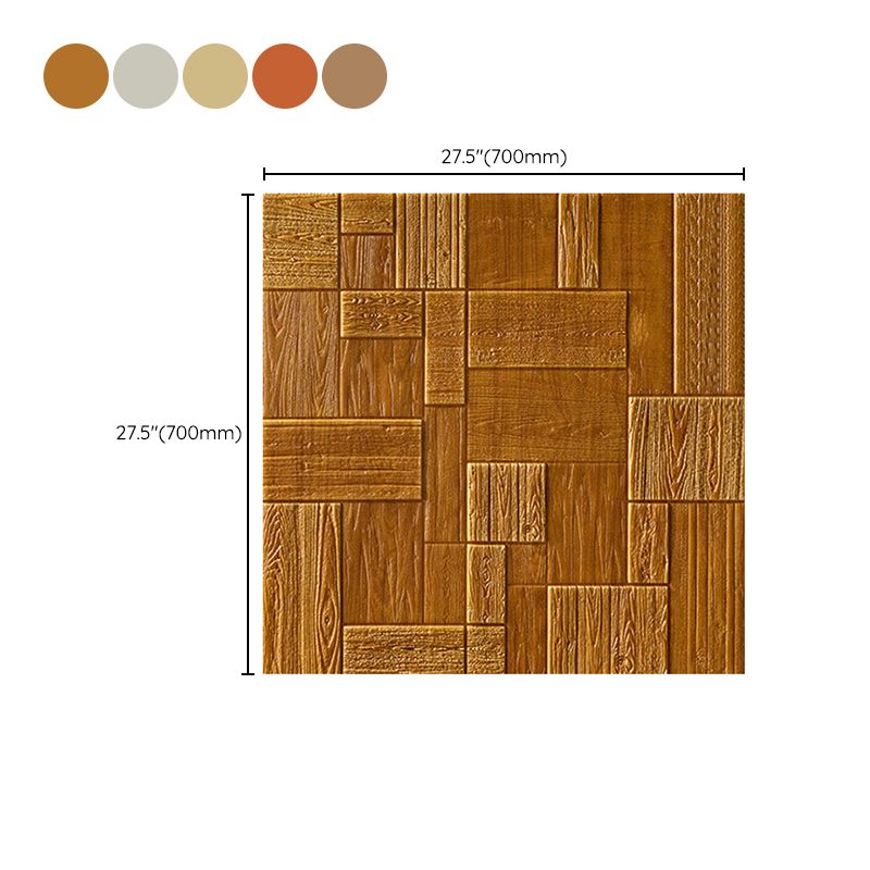 3D Wall Panel Farmhouse Style Simple Home Living Room Panel Wall (10-pack) Clearhalo 'Flooring 'Home Improvement' 'home_improvement' 'home_improvement_wall_paneling' 'Wall Paneling' 'wall_paneling' 'Walls & Ceilings' Walls and Ceiling' 1200x1200_42957ea7-35fb-482b-882d-e49df30b2c37