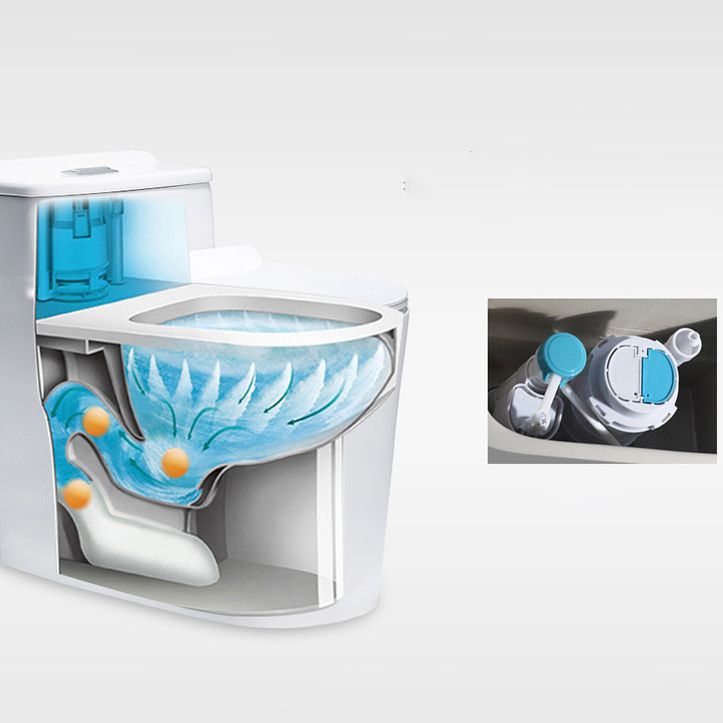 Modern One Piece Toilet Bowl Floor Mount Flush Toilet with Seat Clearhalo 'Bathroom Remodel & Bathroom Fixtures' 'Home Improvement' 'home_improvement' 'home_improvement_toilets' 'Toilets & Bidets' 'Toilets' 1200x1200_4299230d-4307-4f6c-978f-2d138b9fe2c4