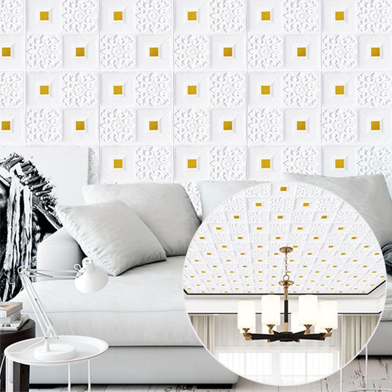 3D Wall Panel Modern Style Minimalist Home Living Room Wall Plate Clearhalo 'Flooring 'Home Improvement' 'home_improvement' 'home_improvement_wall_paneling' 'Wall Paneling' 'wall_paneling' 'Walls & Ceilings' Walls and Ceiling' 1200x1200_42c1f553-4b0f-48b8-a599-eb1642ed7b07