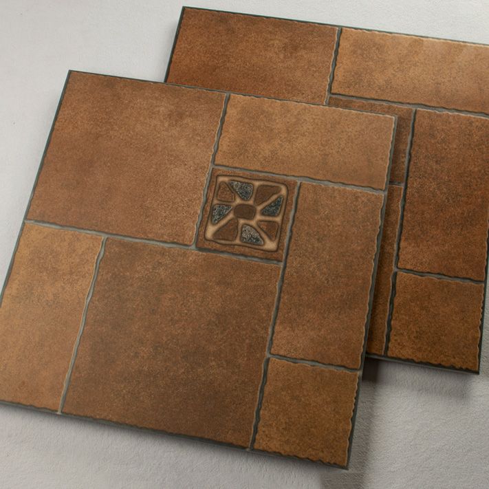 Modern Outdoor Floor Tile Straight Edge Vintage Square Floor Tile Clearhalo 'Floor Tiles & Wall Tiles' 'floor_tiles_wall_tiles' 'Flooring 'Home Improvement' 'home_improvement' 'home_improvement_floor_tiles_wall_tiles' Walls and Ceiling' 1200x1200_430468f2-da6b-4e05-8620-01b48d8e1c98