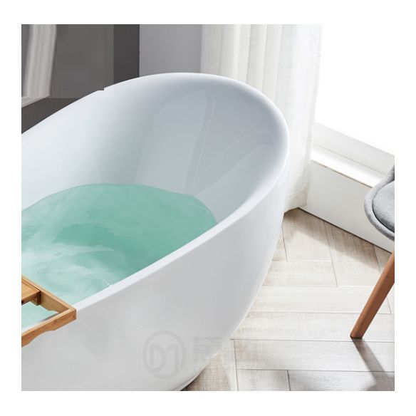 Modern Style Freestanding Bath Tub Acrylic Free Form Bathtub in White Clearhalo 'Bathroom Remodel & Bathroom Fixtures' 'Bathtubs' 'Home Improvement' 'home_improvement' 'home_improvement_bathtubs' 'Showers & Bathtubs' 1200x1200_4306440a-e8bb-4f57-8589-9fbf396cfd18