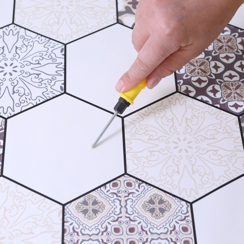 Vinyl Flooring Peel and Stick Floral Print Wall and Flooring Vinyl Clearhalo 'Flooring 'Home Improvement' 'home_improvement' 'home_improvement_vinyl_flooring' 'Vinyl Flooring' 'vinyl_flooring' Walls and Ceiling' 1200x1200_43744a2a-c5fb-4d5f-b557-02cb3b753dcd