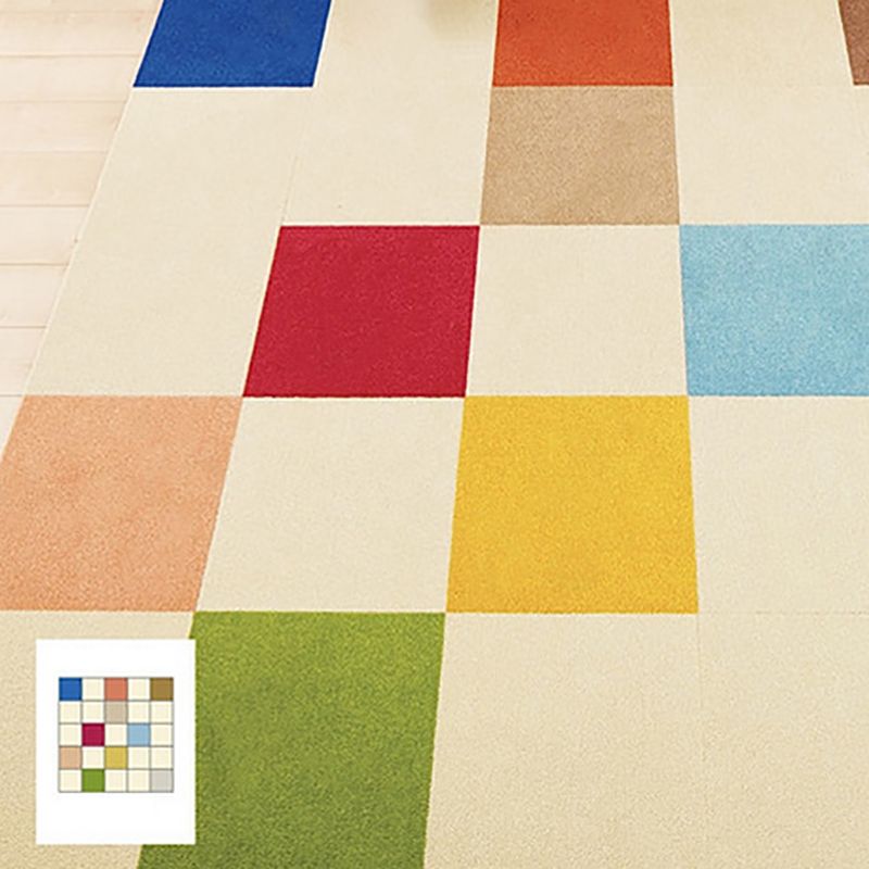 Indoor Carpet Tiles Square Color Block Level Loop Bedroom Carpet Tiles Clearhalo 'Carpet Tiles & Carpet Squares' 'carpet_tiles_carpet_squares' 'Flooring 'Home Improvement' 'home_improvement' 'home_improvement_carpet_tiles_carpet_squares' Walls and Ceiling' 1200x1200_4400186f-755a-47ba-9071-66b57cc00fea