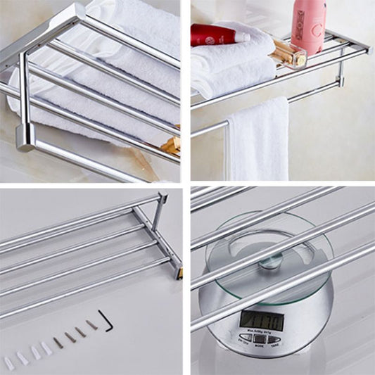 Modern Bath Hardware Set Stainless Steel Paper Holder Towel Bar Bathroom Accessory Kit Clearhalo 'Bathroom Hardware Sets' 'Bathroom Hardware' 'Bathroom Remodel & Bathroom Fixtures' 'bathroom_hardware_sets' 'Home Improvement' 'home_improvement' 'home_improvement_bathroom_hardware_sets' 1200x1200_4447e5bb-cc51-4dfe-a4b9-858fbc14f7cb