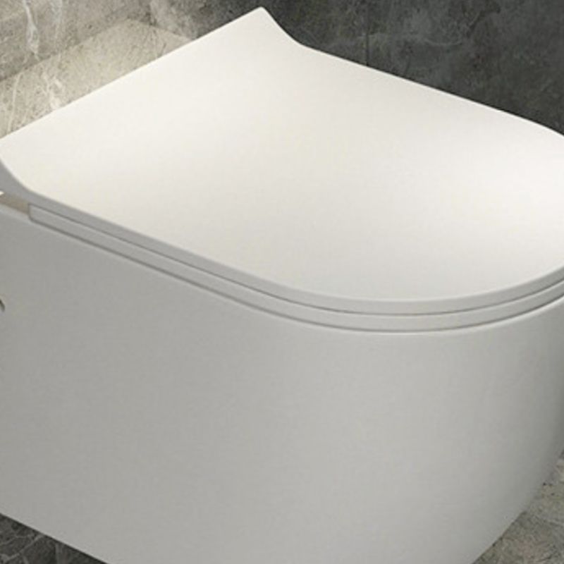 Modern Ceramic Flush Toilet White Wall Hung Toilet Bowl for Washroom Clearhalo 'Bathroom Remodel & Bathroom Fixtures' 'Home Improvement' 'home_improvement' 'home_improvement_toilets' 'Toilets & Bidets' 'Toilets' 1200x1200_44a35618-a622-4cb9-8778-c89f36b0cb23