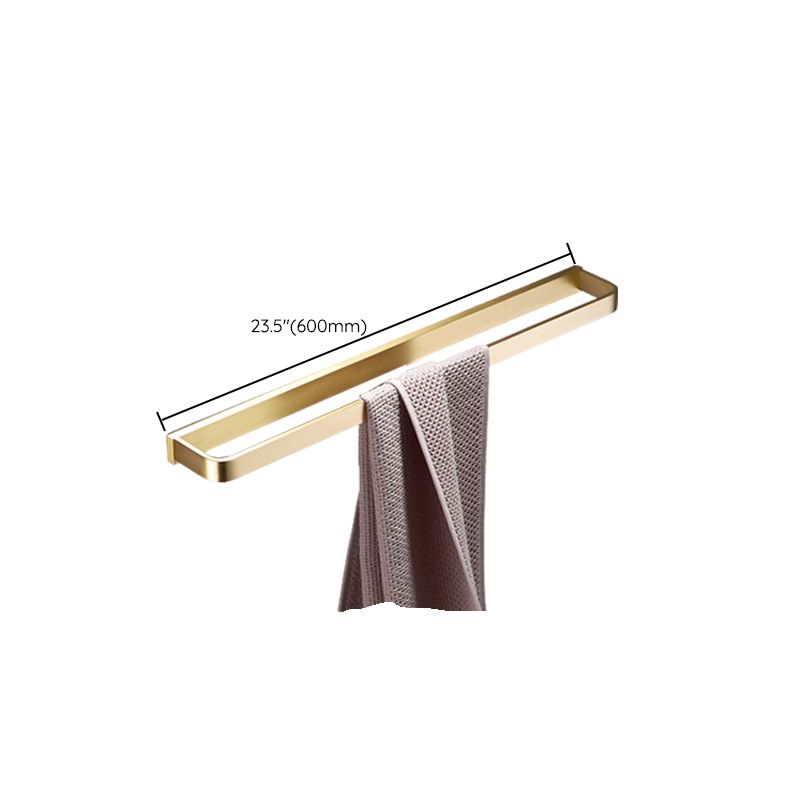 Brushed Brass Bathroom Hardware Set Retro Golden Bathroom Accessory Kit Clearhalo 'Bathroom Hardware Sets' 'Bathroom Hardware' 'Bathroom Remodel & Bathroom Fixtures' 'bathroom_hardware_sets' 'Home Improvement' 'home_improvement' 'home_improvement_bathroom_hardware_sets' 1200x1200_45a6c966-ab72-4171-9603-8b14329f1429