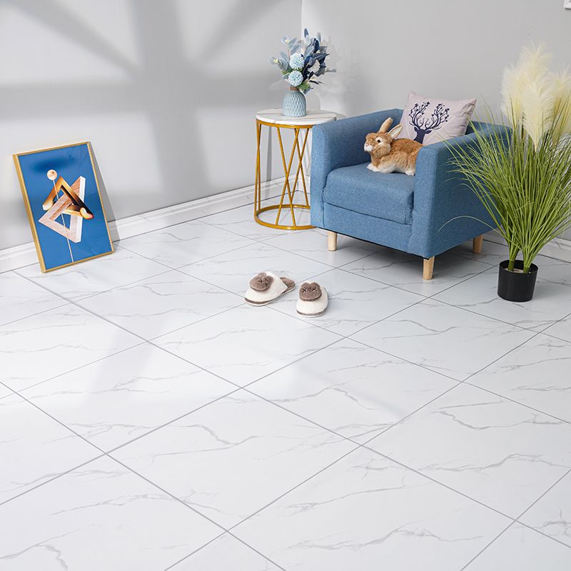 Home Indoor Vinyl Floor Coiled Marble Print Square PVC Vinyl Flooring Clearhalo 'Flooring 'Home Improvement' 'home_improvement' 'home_improvement_vinyl_flooring' 'Vinyl Flooring' 'vinyl_flooring' Walls and Ceiling' 1200x1200_462d0625-d8b4-4d7e-aade-759aca6e1964