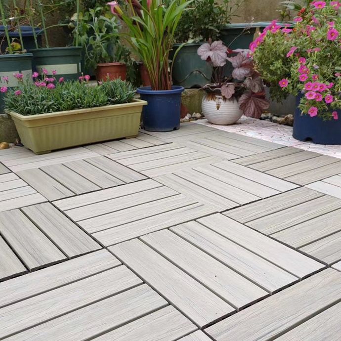 Modern Floor Board Outdoor Waterproof Rectangular Wooden Decking Tiles Clearhalo 'Home Improvement' 'home_improvement' 'home_improvement_outdoor_deck_tiles_planks' 'Outdoor Deck Tiles & Planks' 'Outdoor Flooring & Tile' 'Outdoor Remodel' 'outdoor_deck_tiles_planks' 1200x1200_465e46d2-66ca-49cd-ac21-9bcbb7aa572e