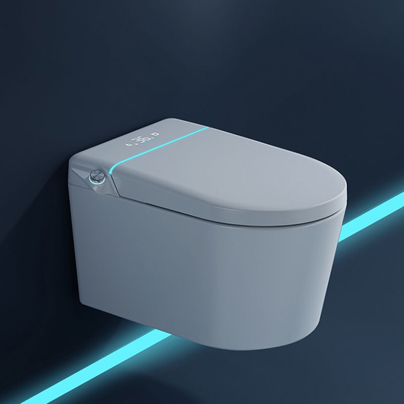 Contemporary Wall Mounted Bidet Foot Sensor White Temperature Control Clearhalo 'Bathroom Remodel & Bathroom Fixtures' 'Bidets' 'Home Improvement' 'home_improvement' 'home_improvement_bidets' 'Toilets & Bidets' 1200x1200_467ae5ea-782a-4e01-85cf-e5f8777cd1e7