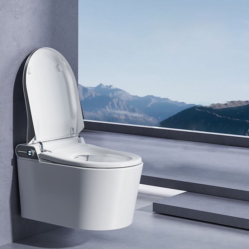 Elongated Wall Mounted Bidet Temperature Control Wall Hung Toilet Set Clearhalo 'Bathroom Remodel & Bathroom Fixtures' 'Bidets' 'Home Improvement' 'home_improvement' 'home_improvement_bidets' 'Toilets & Bidets' 1200x1200_467ba570-a13a-4fcf-a695-b24adaeb453b