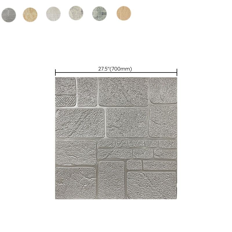 Modern Tin Backsplash Paneling 3D Foam Cotton Wall Ceiling Wood Board Set of 40 Clearhalo 'Flooring 'Home Improvement' 'home_improvement' 'home_improvement_wall_paneling' 'Wall Paneling' 'wall_paneling' 'Walls & Ceilings' Walls and Ceiling' 1200x1200_468cfc69-bcd6-490c-be52-e586683365c4