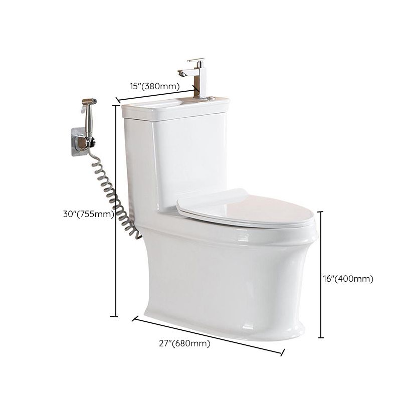 Modern Ceramic Flush Toilet One Piece White Toilet Bowl for Washroom Clearhalo 'Bathroom Remodel & Bathroom Fixtures' 'Home Improvement' 'home_improvement' 'home_improvement_toilets' 'Toilets & Bidets' 'Toilets' 1200x1200_469210a6-dbb1-4778-9084-ed3dcd042bb1