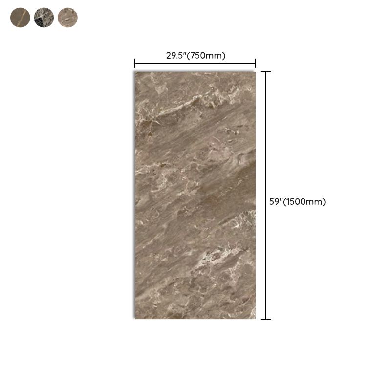 Rectangle Floor Tile Straight Edge Polished Design Floor Tile for Living Room Clearhalo 'Floor Tiles & Wall Tiles' 'floor_tiles_wall_tiles' 'Flooring 'Home Improvement' 'home_improvement' 'home_improvement_floor_tiles_wall_tiles' Walls and Ceiling' 1200x1200_46dcec7e-435b-4cbd-bb70-99f857a9d204