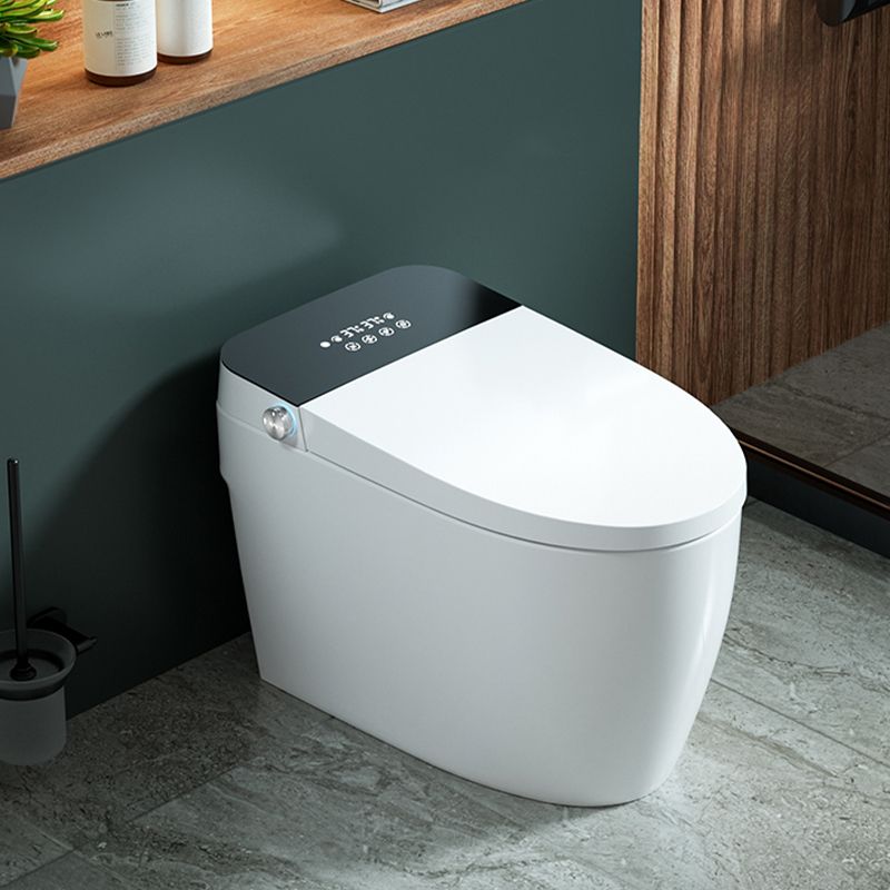 White Elongated Floor Standing Bidet with Heated Seat Stain Resistant Clearhalo 'Bathroom Remodel & Bathroom Fixtures' 'Bidets' 'Home Improvement' 'home_improvement' 'home_improvement_bidets' 'Toilets & Bidets' 1200x1200_46fc827f-ce9d-471d-b99d-fec3997eac71
