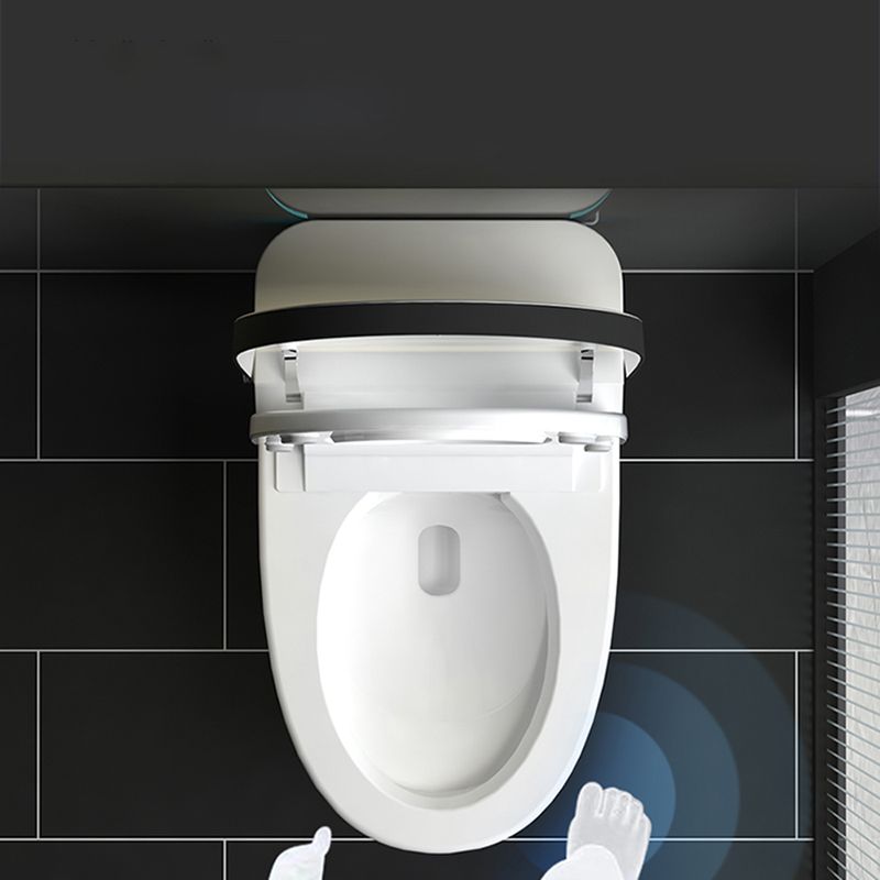 Elongated All-in-One Smart Bidet Toilet Seat with Unlimited Warm Water Clearhalo 'Bathroom Remodel & Bathroom Fixtures' 'Bidets' 'Home Improvement' 'home_improvement' 'home_improvement_bidets' 'Toilets & Bidets' 1200x1200_476bc432-ac66-4006-b365-6492763bfa9e