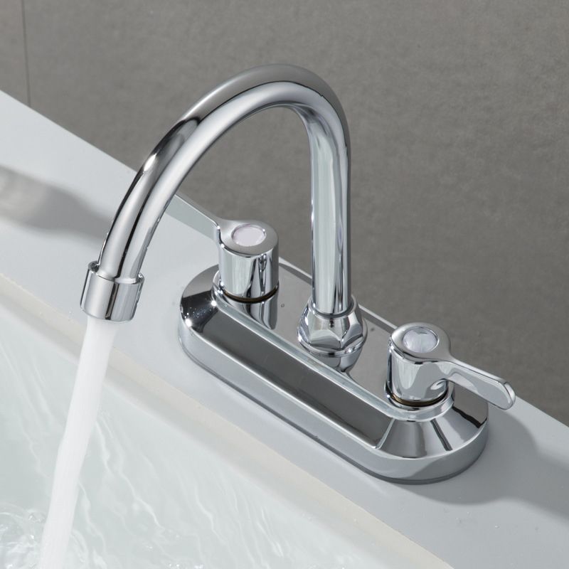 Contemporary Knob Handle Faucet Swivel Spout Bathroom Faucet Clearhalo 'bathroom_sink_faucets' 'Conjunta de Baño y Conjunta de Grifo' 'Coronamiento de Baño y Dispositivo de Baño' 'Grifo del lavabo del baño' 'Hogar' 'home_improvement' 'home_improvement_bathroom_sink_faucets' 'Mejoras para el hogar' 1200x1200_477e1eb1-3981-46b7-9b62-eb2b4cb5e24e