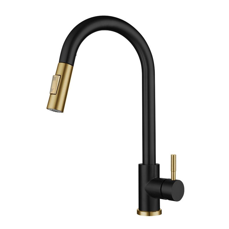 Modern Bathroom Vessel Faucet Brass Lever Handles Swivel Spout High-Arc Sink Faucet Clearhalo 'bathroom_sink_faucets' 'Conjunta de Baño y Conjunta de Grifo' 'Coronamiento de Baño y Dispositivo de Baño' 'Grifo del lavabo del baño' 'Hogar' 'home_improvement' 'home_improvement_bathroom_sink_faucets' 'Mejoras para el hogar' 1200x1200_479becbe-f670-4aff-baf0-103940d8b0d1