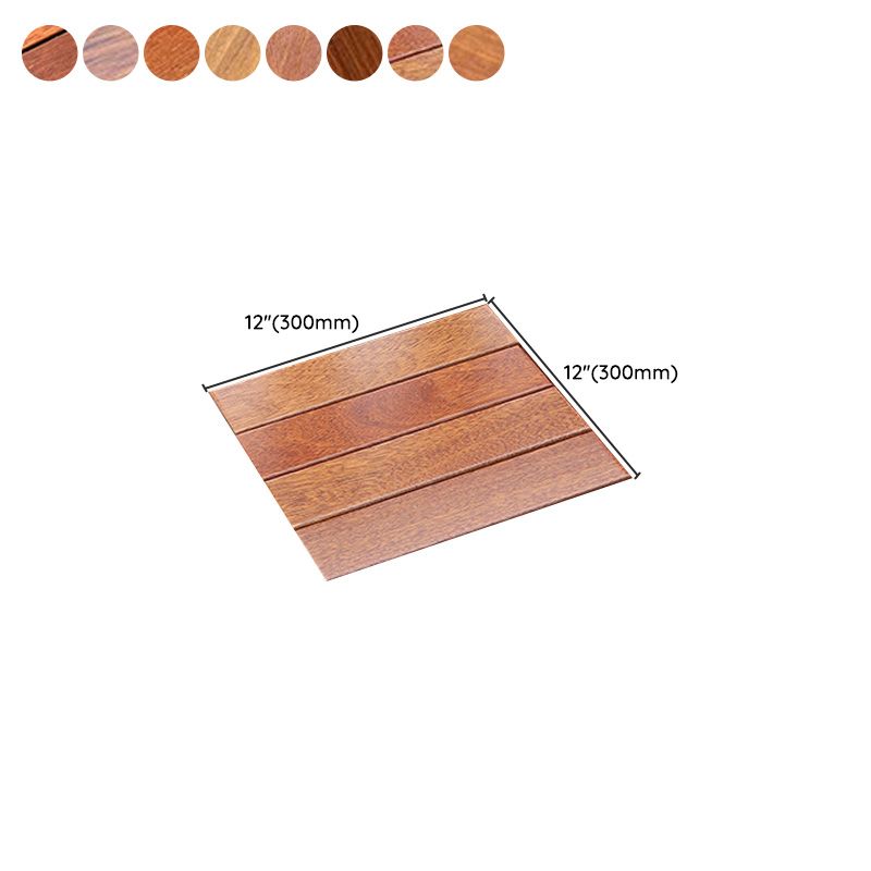 Wood Flooring Click-Locking 12" X 12" Square Hardwood Flooring Clearhalo 'Flooring 'Hardwood Flooring' 'hardwood_flooring' 'Home Improvement' 'home_improvement' 'home_improvement_hardwood_flooring' Walls and Ceiling' 1200x1200_479d7164-c56d-481c-832a-f6889fa5b1dc