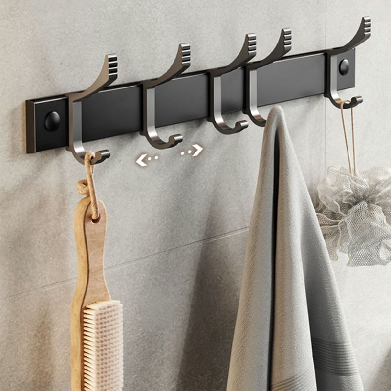 Modern Bath Hardware Set Black Bath Shelf Paper Holder Bathroom Accessory Kit Clearhalo 'Bathroom Hardware Sets' 'Bathroom Hardware' 'Bathroom Remodel & Bathroom Fixtures' 'bathroom_hardware_sets' 'Home Improvement' 'home_improvement' 'home_improvement_bathroom_hardware_sets' 1200x1200_47b9da5c-e859-4337-850f-32efd311e765