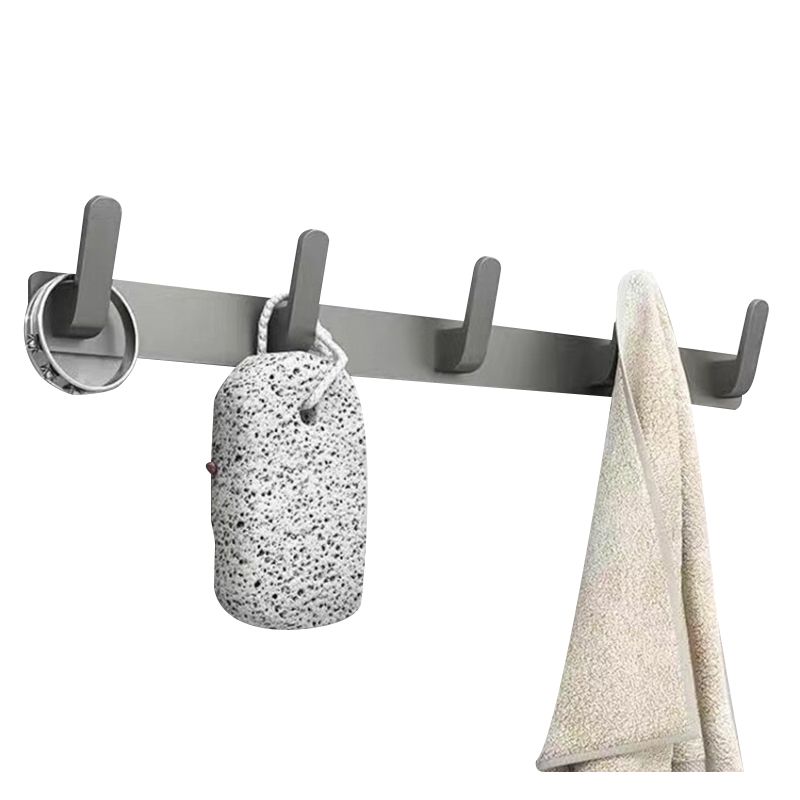 Matte Gray Bathroom Accessory Set Bath Shelf/Towel Bar & Paper Holder Included Clearhalo 'Bathroom Hardware Sets' 'Bathroom Hardware' 'Bathroom Remodel & Bathroom Fixtures' 'bathroom_hardware_sets' 'Home Improvement' 'home_improvement' 'home_improvement_bathroom_hardware_sets' 1200x1200_47f9ade0-0ac9-457d-aa72-d7b4c5118c77