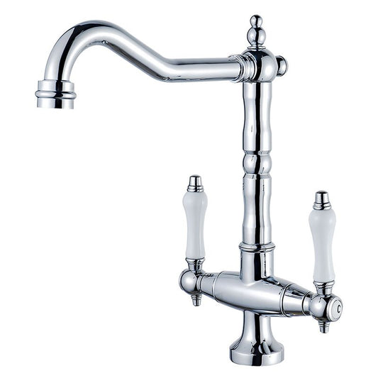 Traditional Kitchen Bar Faucet Double Handle High Arch No Sensor Bar Faucet Clearhalo 'Home Improvement' 'home_improvement' 'home_improvement_kitchen_faucets' 'Kitchen Faucets' 'Kitchen Remodel & Kitchen Fixtures' 'Kitchen Sinks & Faucet Components' 'kitchen_faucets' 1200x1200_48285a59-e09a-4351-b597-41e76aafae72