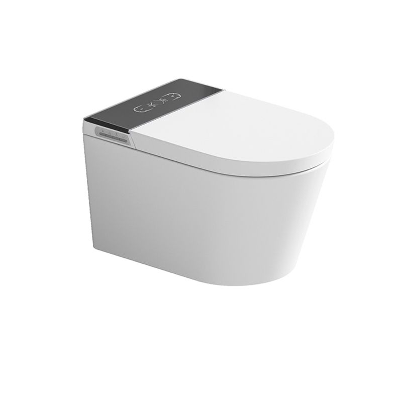 Modern Smart Enabled Wall Mounted Bidet Elongated All-In-One Smart Toilet Clearhalo 'Bathroom Remodel & Bathroom Fixtures' 'Bidets' 'Home Improvement' 'home_improvement' 'home_improvement_bidets' 'Toilets & Bidets' 1200x1200_4878686e-f970-41bc-bbc8-0efd2eaf6166