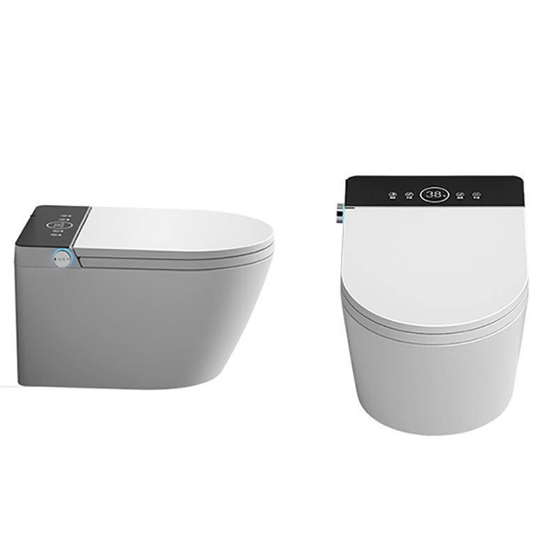 Contemporary White Wall Hung Toilet Set with Water Pressure Control Clearhalo 'Bathroom Remodel & Bathroom Fixtures' 'Bidets' 'Home Improvement' 'home_improvement' 'home_improvement_bidets' 'Toilets & Bidets' 1200x1200_48e51485-a9ba-4e90-a2d4-c469d9bee438