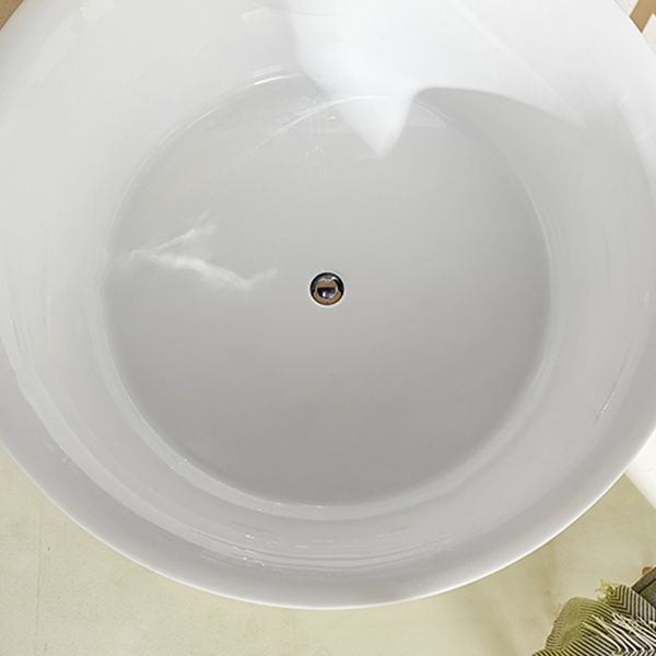 Antique Finish Round Bathtub Stand Alone Modern Soaking Bath Tub Clearhalo 'Bathroom Remodel & Bathroom Fixtures' 'Bathtubs' 'Home Improvement' 'home_improvement' 'home_improvement_bathtubs' 'Showers & Bathtubs' 1200x1200_49392b7c-4ede-4e7e-9342-f5877ea1bd2b