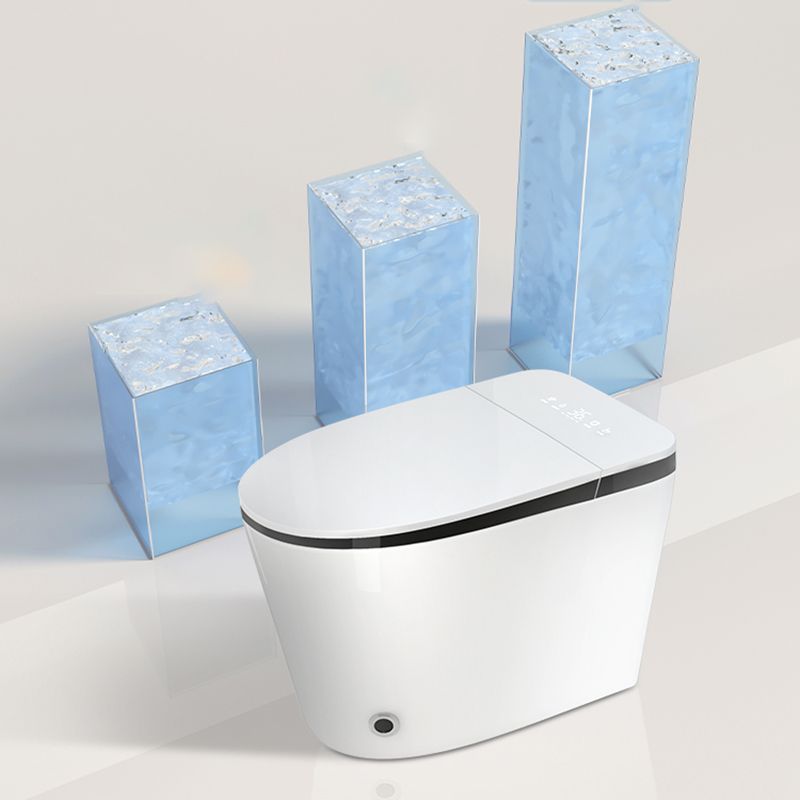 Deodorizing Floor Standing Bidet Foot Sensor Elongated Floor Mount Bidet Clearhalo 'Bathroom Remodel & Bathroom Fixtures' 'Bidets' 'Home Improvement' 'home_improvement' 'home_improvement_bidets' 'Toilets & Bidets' 1200x1200_4942c5e6-9e86-45f8-b721-ff36bdac35ae