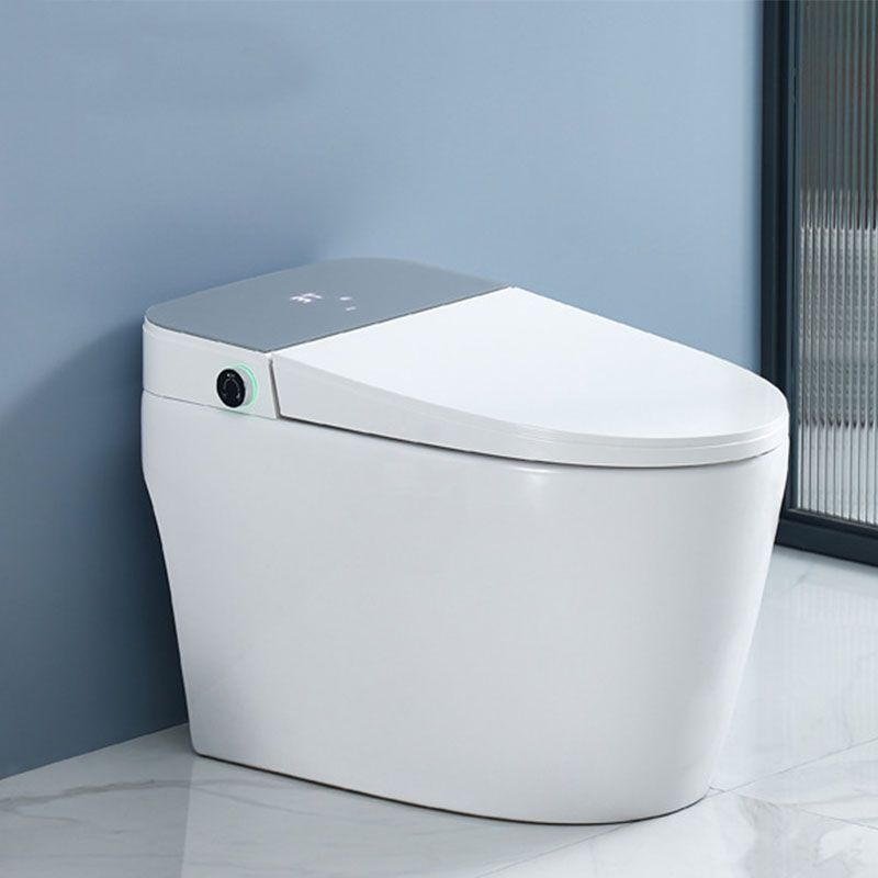 Elongated Floor Mount Bidet White Temperature Control Floor Standing Bidet with Remote Clearhalo 'Bathroom Remodel & Bathroom Fixtures' 'Bidets' 'Home Improvement' 'home_improvement' 'home_improvement_bidets' 'Toilets & Bidets' 1200x1200_4962c5dd-397d-4bfa-89f3-0f81d0609a86