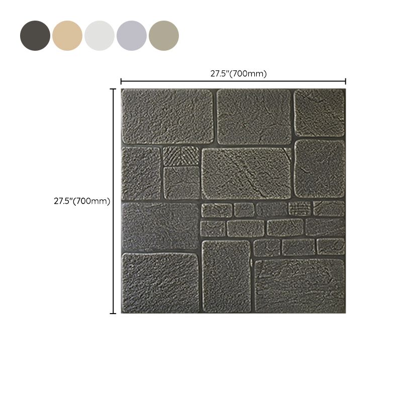 3D Artificial Stone Panel Wall Industrial Style Home Living Room Wall Panel (10-pack) Clearhalo 'Flooring 'Home Improvement' 'home_improvement' 'home_improvement_wall_paneling' 'Wall Paneling' 'wall_paneling' 'Walls & Ceilings' Walls and Ceiling' 1200x1200_497da3af-244f-4308-a7da-ac24416b8c1f
