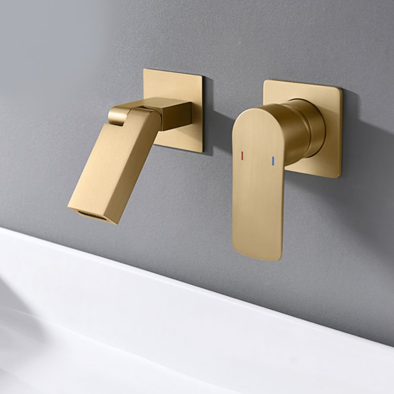 Modern Wall Mounted Bathroom Faucet Waterfall Spout Bathroom Faucet Clearhalo 'bathroom_sink_faucets' 'Conjunta de Baño y Conjunta de Grifo' 'Coronamiento de Baño y Dispositivo de Baño' 'Grifo del lavabo del baño' 'Hogar' 'home_improvement' 'home_improvement_bathroom_sink_faucets' 'Mejoras para el hogar' 1200x1200_4980a434-b222-41ae-93fa-3348f0510d7c